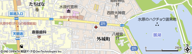 笠原青果店周辺の地図