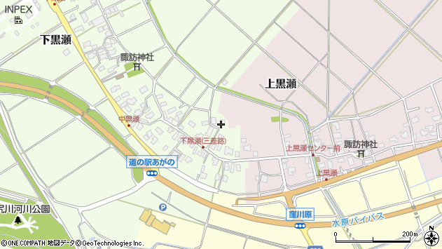 〒959-2117 新潟県阿賀野市下黒瀬の地図