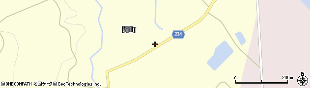 山形県米沢市関町248周辺の地図