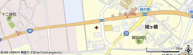 ローソン阿賀野京ヶ瀬店周辺の地図