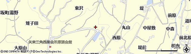福島県福島市飯坂町湯野石捲70周辺の地図