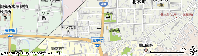 新潟県阿賀野市北本町3513周辺の地図