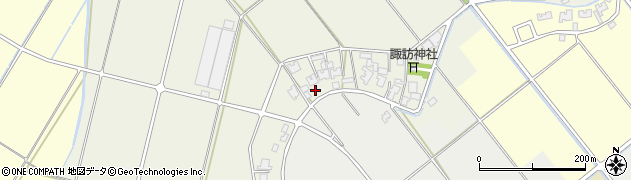 新潟県新潟市西区小平方793周辺の地図