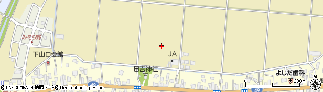 新潟県阿賀野市山口周辺の地図