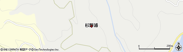 新潟県佐渡市杉野浦周辺の地図