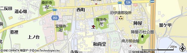 福島県桑折町（伊達郡）寺坂（二）周辺の地図