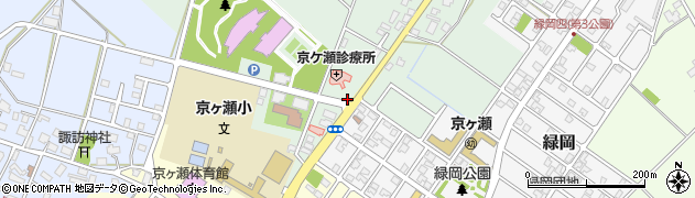 京ケ瀬診療所周辺の地図