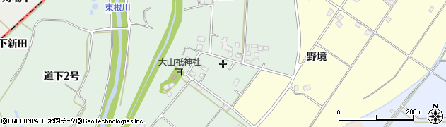 福島県伊達市保原町中瀬（畑合）周辺の地図