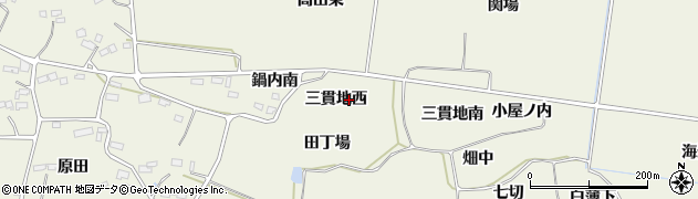 福島県新地町（相馬郡）駒ケ嶺（三貫地西）周辺の地図