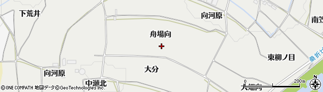 福島県桑折町（伊達郡）伊達崎（舟場向）周辺の地図