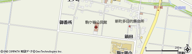 新地町役場　駒ケ嶺児童クラブ周辺の地図