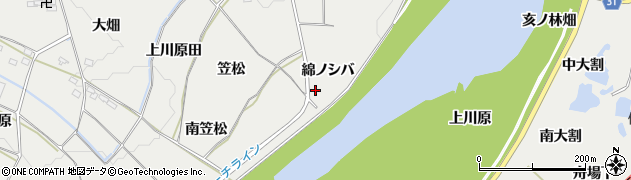 福島県桑折町（伊達郡）伊達崎（綿ノシバ）周辺の地図