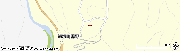 福島県福島市飯坂町湯野崩周辺の地図