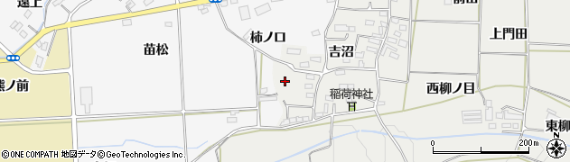 福島県桑折町（伊達郡）伊達崎（吉沼）周辺の地図