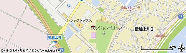 新潟県新潟市江南区横越上町5丁目周辺の地図