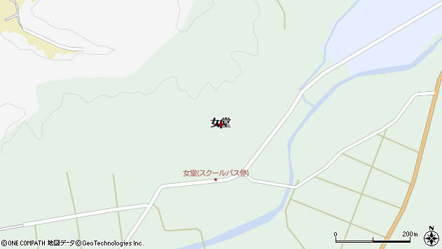 〒959-1914 新潟県阿賀野市女堂の地図