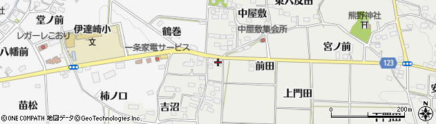 寺内理容所周辺の地図