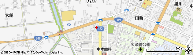 レッツ倶楽部・梁川町周辺の地図