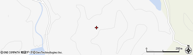 福島県伊達市梁川町下足駄木周辺の地図