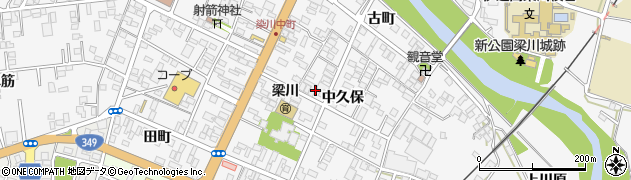 株式会社福島総合エンジニア　梁川営業所周辺の地図
