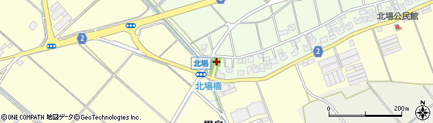 新潟県新潟市西区北場1周辺の地図
