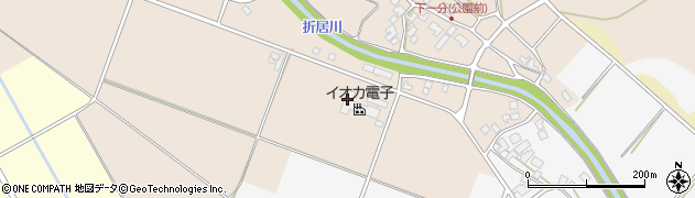 イオカ電子株式会社　笹神工場周辺の地図
