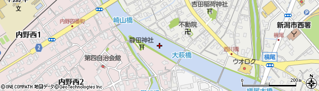 新川周辺の地図