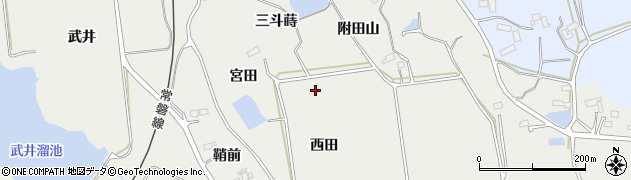 福島県相馬郡新地町今泉西田136周辺の地図