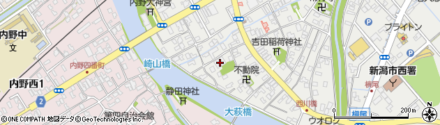 新潟県新潟市西区内野町1248周辺の地図
