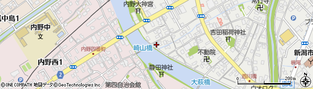 新潟県新潟市西区内野町1141周辺の地図