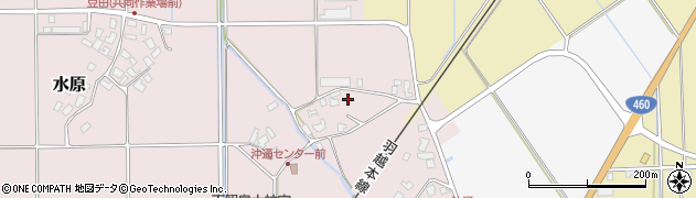 新潟県阿賀野市水原周辺の地図