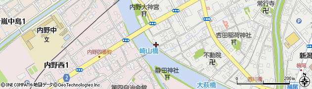 新潟県新潟市西区内野町1110周辺の地図