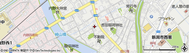 新潟県新潟市西区内野町1221周辺の地図