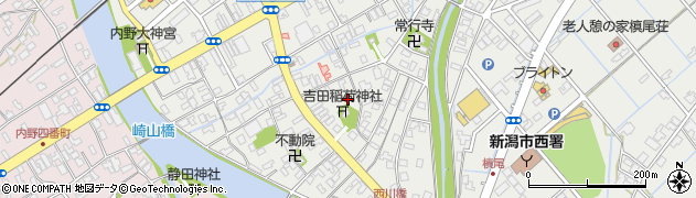 新潟県新潟市西区内野町1363周辺の地図