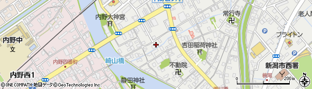 新潟県新潟市西区内野町1152周辺の地図