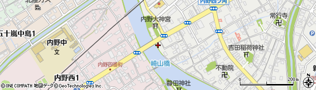 新潟県新潟市西区内野町1137周辺の地図