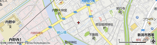 新潟県新潟市西区内野町1100周辺の地図