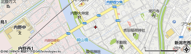 新潟県新潟市西区内野町1119周辺の地図
