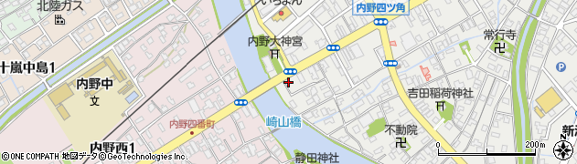 新潟県新潟市西区内野町1135周辺の地図