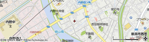新潟県新潟市西区内野町1083周辺の地図