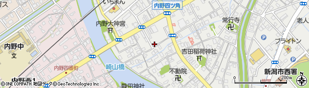 新潟県新潟市西区内野町1080周辺の地図