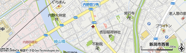 新潟県新潟市西区内野町1161周辺の地図