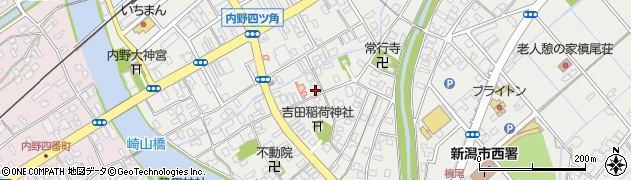 新潟県新潟市西区内野町1202周辺の地図