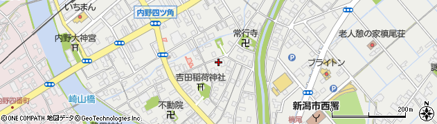 新潟県新潟市西区内野町1367周辺の地図