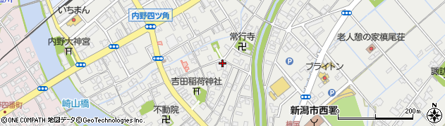 新潟県新潟市西区内野町1369周辺の地図