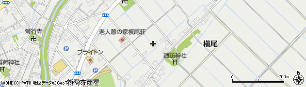 新潟県新潟市西区槇尾周辺の地図