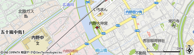 新潟県新潟市西区内野町489周辺の地図