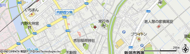 新潟県新潟市西区内野町1190周辺の地図
