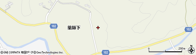 福島県伊達市梁川町八幡（糠森）周辺の地図