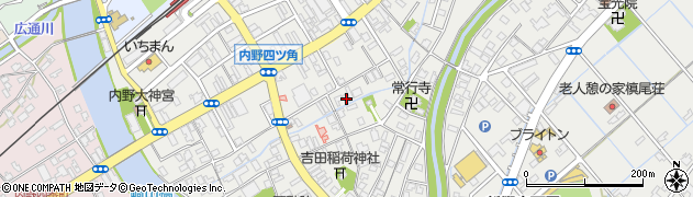 新潟県新潟市西区内野町1172周辺の地図